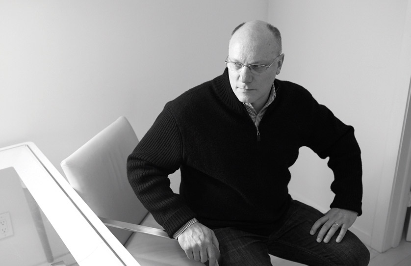 Black and white headshot image of Mark Goetz
